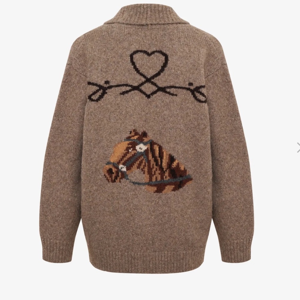 Rumored Wild Horses Cardigan Size Medium